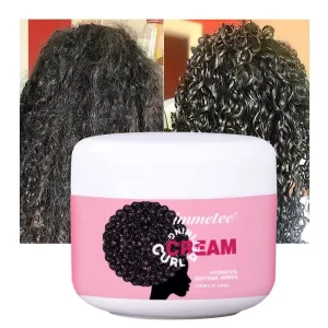 Curl Defining Cream Hair Care Curling Styling Products Gel Wax Hair Curl Enhancers Crema Para Definir Rizos