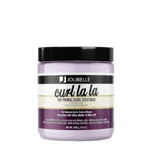 Curl Defining Custard Enriched with Shea Butter & Olive Oil Styling Cream for Coily Wavy Curly Hair