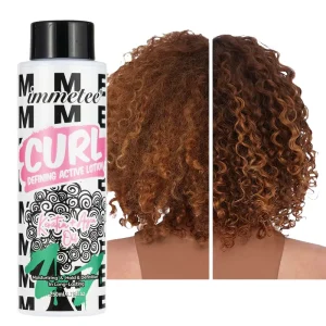 Curl Defining Lotion Curly Hair Styling Lotion Smoothing Strong Hold Moisturizing Anti-Frizz Hair Lotion for Curly Hair