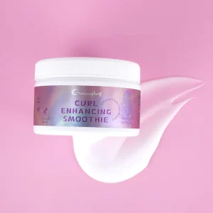 Curl Enhancing Smoothie Hair Styling Cream Coconut Oil Moisturizes and Protects Enhancing Curl Definition Hair Styling Product