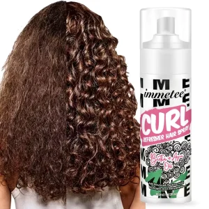 Curl Refresher Hair Spray Nourishing Moisturizing Anti Frizz Leave In Conditioner Detangling Spray Curly Hair