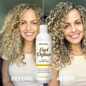 Curl Revitalizing Styling Lotion Fight Frizz Define Curls No Crunch Fluffy Bounce Curl Cream