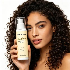 Curling Lotion Defining Curl Cream Frizz Control Moisturizing Hair Curl Enhancers Defining Cream for Black Women