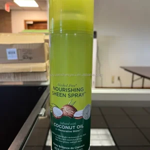 Curly Hair Styling Spray Professional Salon Olive Oil Nourishing Sheen Spray Coconut Oil Leave in Conditioning Mist
