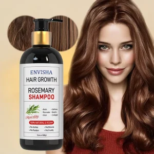 Curly Long Hair Regrowth and Anti Stripping Smooth Silky Repairing Rosemary Hair Care Shampoo