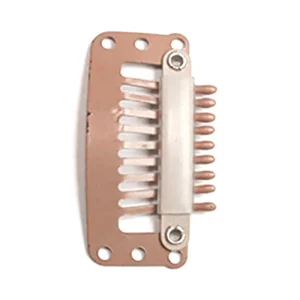 Custom 8 Teeth Metal Snap Clips Safety Pin Hair Extension Tools