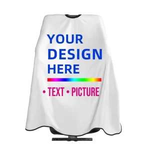 Custom Barber Cape Personalized Salon Haircut Capes Hairdressing Apron for Home Salon and Barbershop