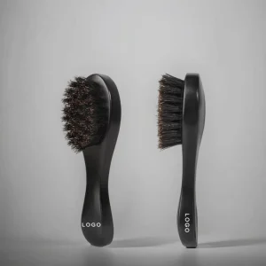 Custom Boar Bristle Beard Brush Hairbrush Detangling Men’s Beech Wood Hair Beard Brush