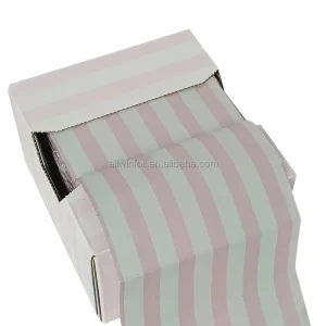 Custom Color Embossed Hair Foil, 127x279mm Custom Cut Pop up Foils for Hairdressing