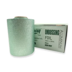 Custom Design 15 Hairdressing Aluminum Foil in Rolls Hair Highlighting Accessories Foil Pop Up Hair Foils
