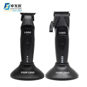 Custom Electric Hair Clipper Trimmer Set Zero Gap Trimmer Hair Removal Appliances Clipper for Barbershop 7500RPM Hair Machine
