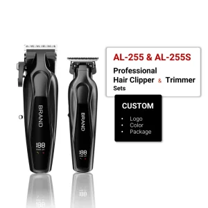 Custom Electric Hair Clippers Trimmer Set Zero Gap Trimmer Hair Removal Appliances Clippers for Barbershop 7500RPM Hair Machine
