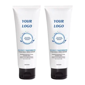 Custom Fresh and Clean Nourishing Styling Cream 120ml Smoother Texture Avocado Oil Hair Styling Cream