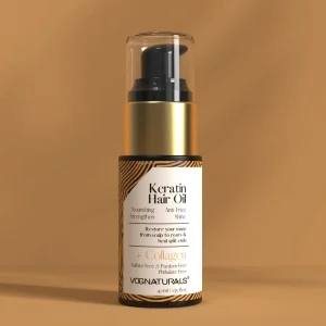 Custom Hair Serum with Collagen for Heat Protection Damaged Dry Hair Keratin Hair Oil