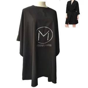 Custom Hairdressing Cape with Makeup Latches Bleach Proof Apron for Hair Cutting Chemical Cape