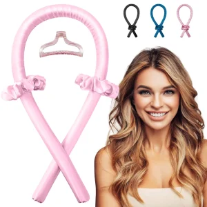 Custom Heatless Curling Rod Headband Magic Silk Hair Curler Set Soft Sleeping Hair Roller for Women