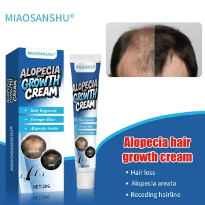 Custom Herbal Hair Regrowth Cream Scalp Care Hair Serum with Repairing Feature