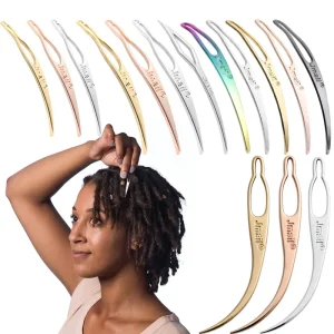 Custom Logo 3 Size Hairdressing and Wig Interlocking Dreadlock Loc Tool Dreadlock Interlocking Needle