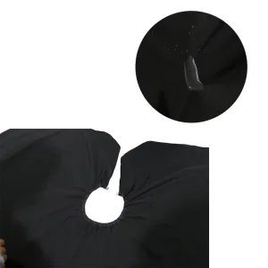 Custom Logo Black Hair Salon Shawl Waterproof Barber Capes Hair Cutting Cape for Adults