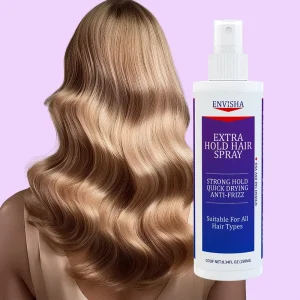 Custom Logo Hair Styling Professional Fashion Salon Spray Anti Frizz Extra Hold Hair Spray for All Hair Types