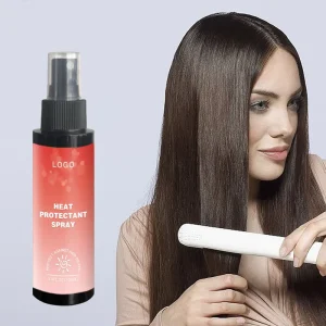 Custom Logo Heat Protection Hair Spray Argan Oil Salon Hair Care Styling Protect Strong Hold Leave In Conditioner