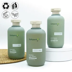 Custom Logo High End 300ml Hotel Amenities Body Wash Hotel Travel Organic Smooth Nourish Shampoo Shower Gel