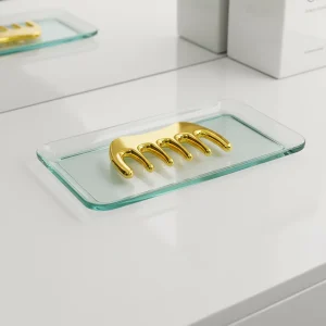 Custom Logo Metal Guasha Tool for Face Lifting and Scalp Massage Hairdressing Comb Skincare Massager