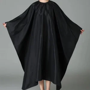 Custom Logo OEM Barber Cape Professional Waterproof Hairdressing Salon Gown for Barber Shop Supplies