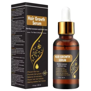 Custom Logo OEM Private Label Hair Growth Serum Repair Stops Hair Loss Promotes Thicker Faster Growing Hair Regrowth Serum