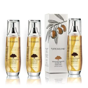 Custom Logo OTTO KEUNIS Moroccan Oil Hair Serum Treatment Nourishing Conditioning Styling Finishing Oil 100ml