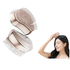Custom Logo Soft Silicone Scalp Massager Hair Brush Body Massage Scrubber Care Device for Scalp Massaging and Hair Growth