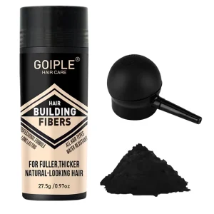 Custom Logo Various Colors Keratin Hair Fiber Powder Natural Thickening Fiber Hair Loss Treatment Spray