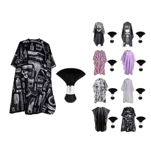 Custom Logo Waterproof Hairdresser Barber Salon Hairdressing Cape Hair Cutting Barber Cape