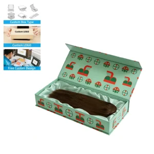 Custom Magnetic Box Rigid Cardboard Packaging Luxury Durable Storage Case for Hairdressing Fashion Accessories