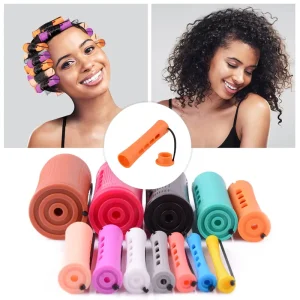 Custom Multi-Size Hair Perm Rods DIY Hairdressing Tools Plastic Hair Rollers Cold Wave Rods for Long Short Hair