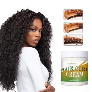 Custom Organic Natural Hair Care Curling Styling Products Gel Wax Hair Curl Enhancers Defining Cream for Black Women Kids