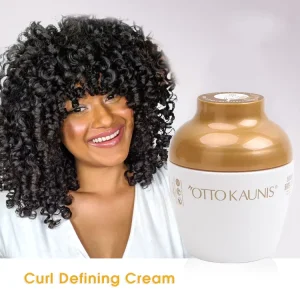Custom Organic Natural Hair Care Curling Styling Products Hair Curl Enhancers Defining Cream for Black Women