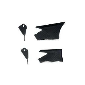 Custom Plastic Surfing Wax Comb Surf Wax Comb Remover Surfboard Wax Comb with Fin Key