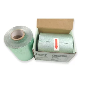 Custom Print Embossed Hair Foil Roll Hairdressing 50m 100m Aluminum Hair Foil Paper Rolls for Beauty Salon