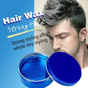 Custom Private Label With Logo Hair Wax Pomade Strong Holding Styling Hair Color Gel