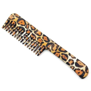 Custom Straight Portable Plastic Wide Tooth Hair Straightener Hot Hair Comb