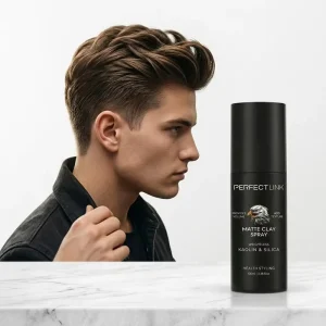 Custom Unisex Organic Vegan Herbal Hair Clay Spray Salon & Home Use Strong Hold Matte Texture Spray