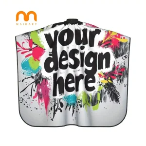 Custom logo Barber Salon Stylist Cape Barber Apron Polyester Hairdressing Cape