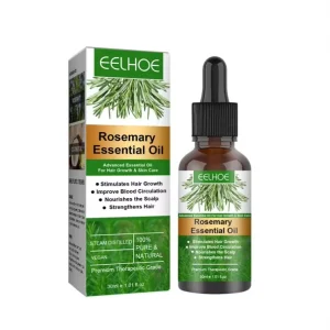Custom logo Pure Vegan Organic Stimulates Rosemary Essential Oil Women Black Hair Care Products Rosemary Oil Hair Growth