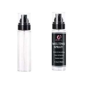 Custom logo Strong Hold Quick Dry Hair Spray Invisible Finishing Holding Spray Glueless Wig Lace Melting Spray