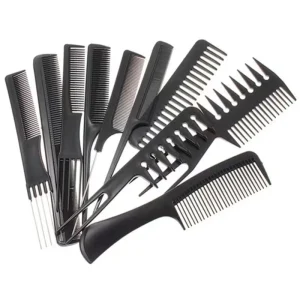 Customizable 10-Piece Hairbrush Hair Comb Hair Supplies Hair Tools Set