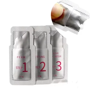 Customizable Logo QM TS-1 Eyelash Lifting Perm Kit 0.8g Semi-Permanent Lotion with Nourishing Formula and Simple Packaging