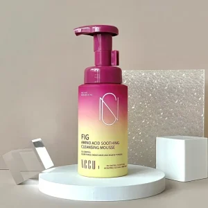 Customized 200ml Plastic PET Facial Cleanser Mousse Foaming Pump Bottle Liquid Soap Cleanser Skincare Cosmetic Package