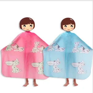 Customized Cape Barber Cape Hairdressing Salon Hair Cut Waterproof Barber Capes for Kids