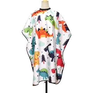 Customized Design Waterproof Barber Cape Kids Hair Cutting Capes